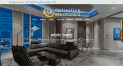 Desktop Screenshot of definitiveelectronics.com
